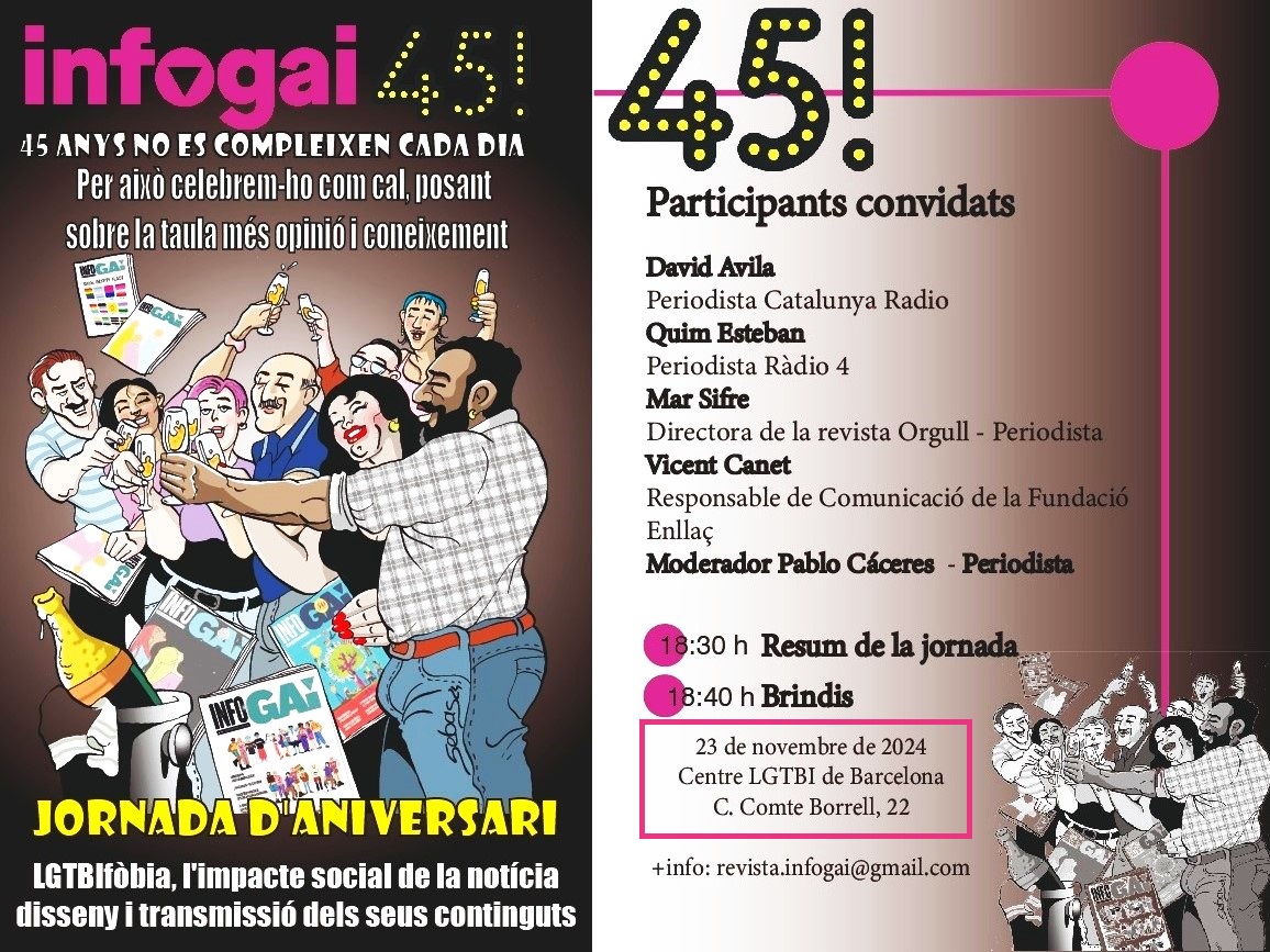 23 novembre: INFOGAI 45!